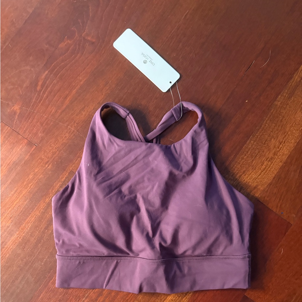 CRZ YOGA Plum Yoga Bra
